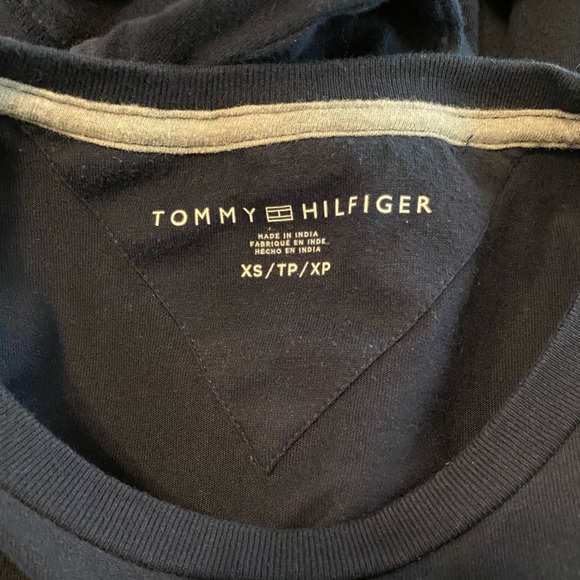 Tommy Hilfiger Long Sleeve Tee Tape Graphic - Picture 4 of 4